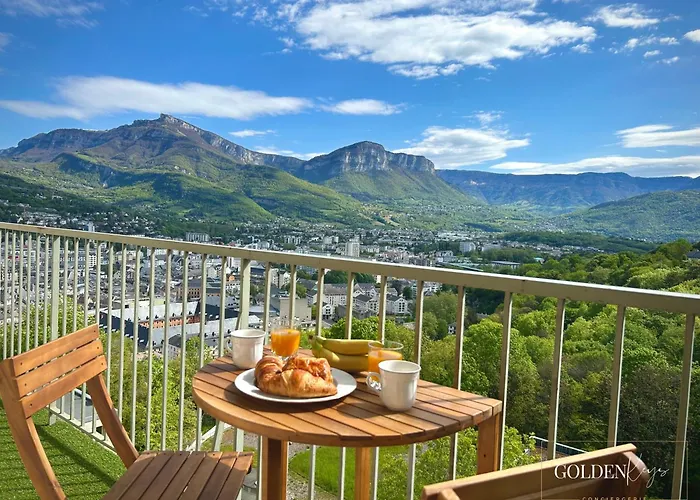 Le Golden View - Vue Imprenable & Parking Gratuit
